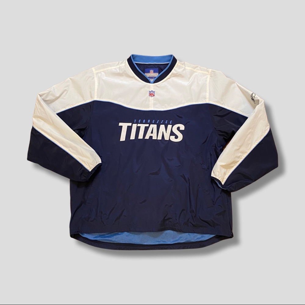 Vintage Titans NFL windbreaker pullover
